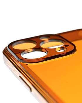 Amazon.co.jp: ZUKOU iPhone 14 Pro ケース 透明 アンバー 茶色